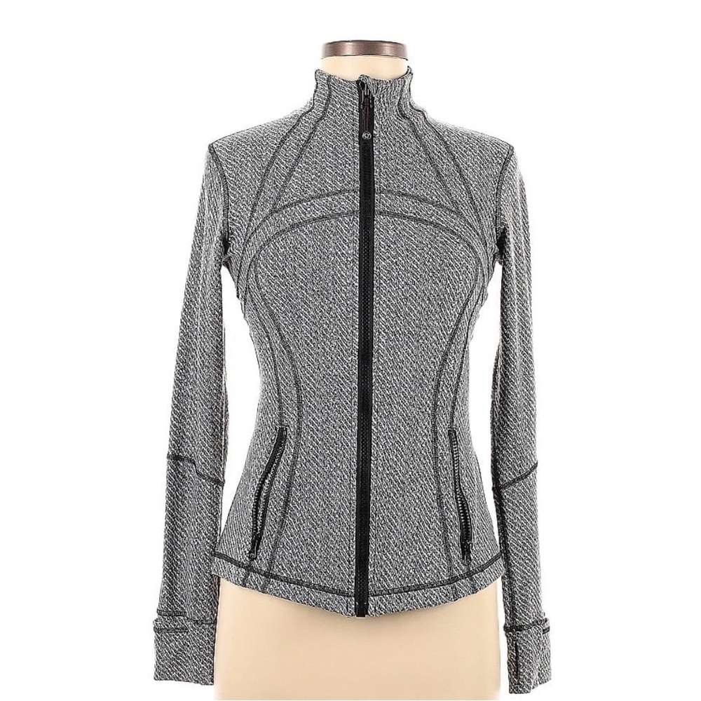 lululemon athletica Women's Black and Gray Utility Jacket